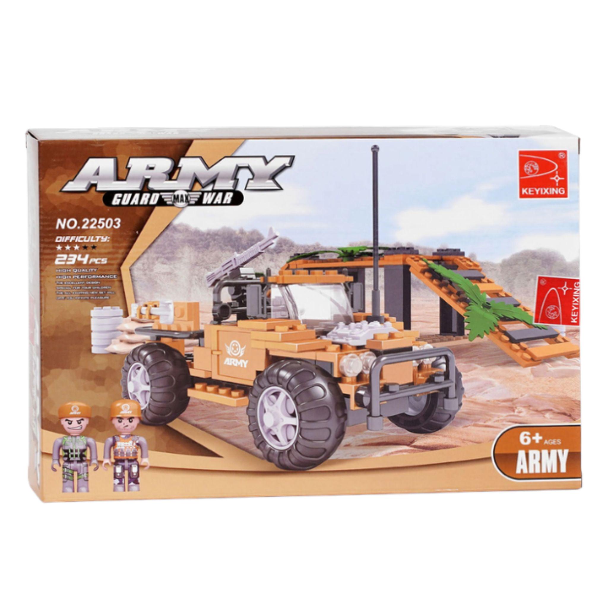 Конструктор Ausini 22503 Бронированный джип 234 детали (29429662) - фото 3 Конструктор Ausini 22503 Бронированный джип 234 детали (29429662) - фото 3