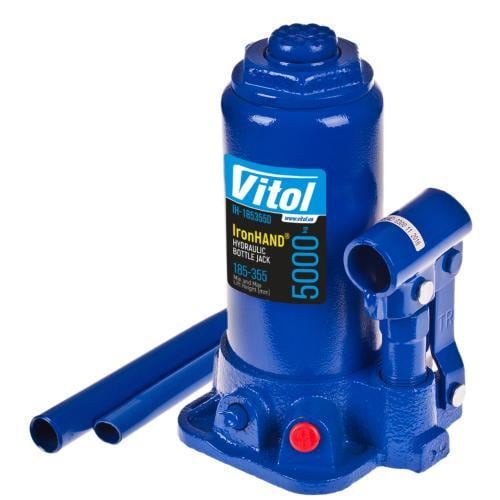 Домкрат гидравлический Vitol IH-185355D 5 т телескоп 185-355 мм