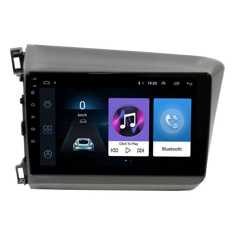 Автомагнитола штатная Lesko для Honda Civic IX 2011-2015 9" 1/16Gb Wi-Fi GPS Base MOB