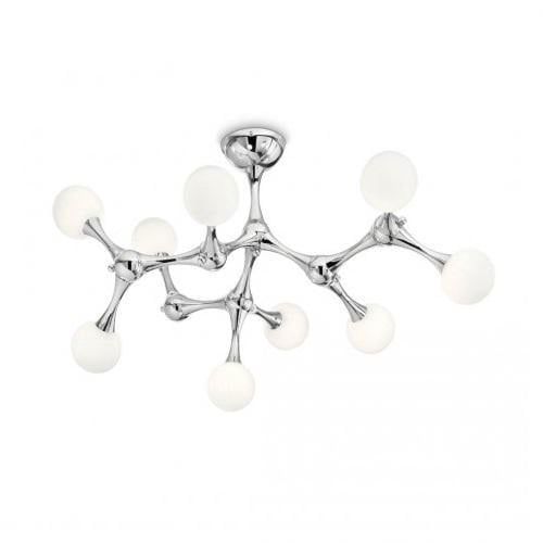 Люстра Ideal Lux Nodino Pl9 Bianco (149622) Люстра Ideal Lux Nodino Pl9 Bianco (149622)