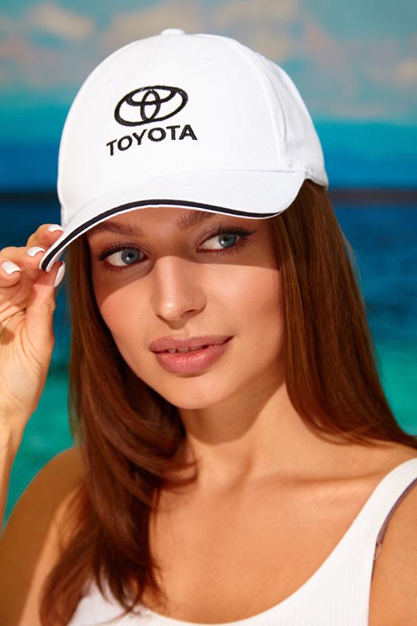 Бейсболка для автомобилистов Braxton "Toyota" унисекс Белый (1331)