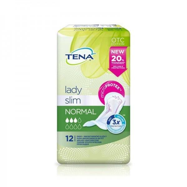 Урологічні прокладки Tena Lady Slim Normal 12 шт. (852127) - фото 1