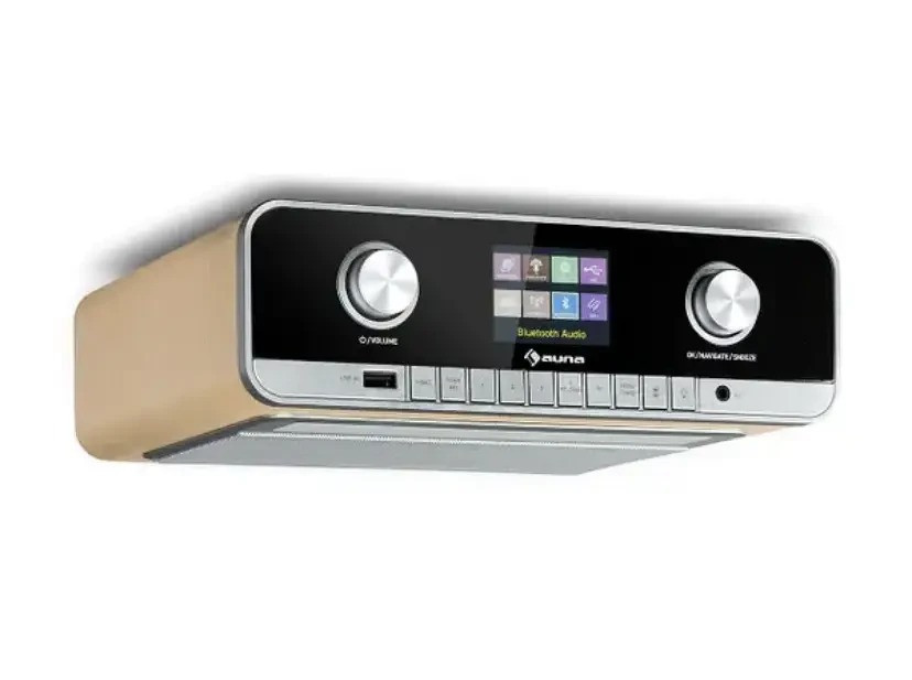 Інтернет-радіо кухонне Auna Connect Soundchef MKII RGB TFT-екран з регулюванням підсвітки 2,4" (10037496)