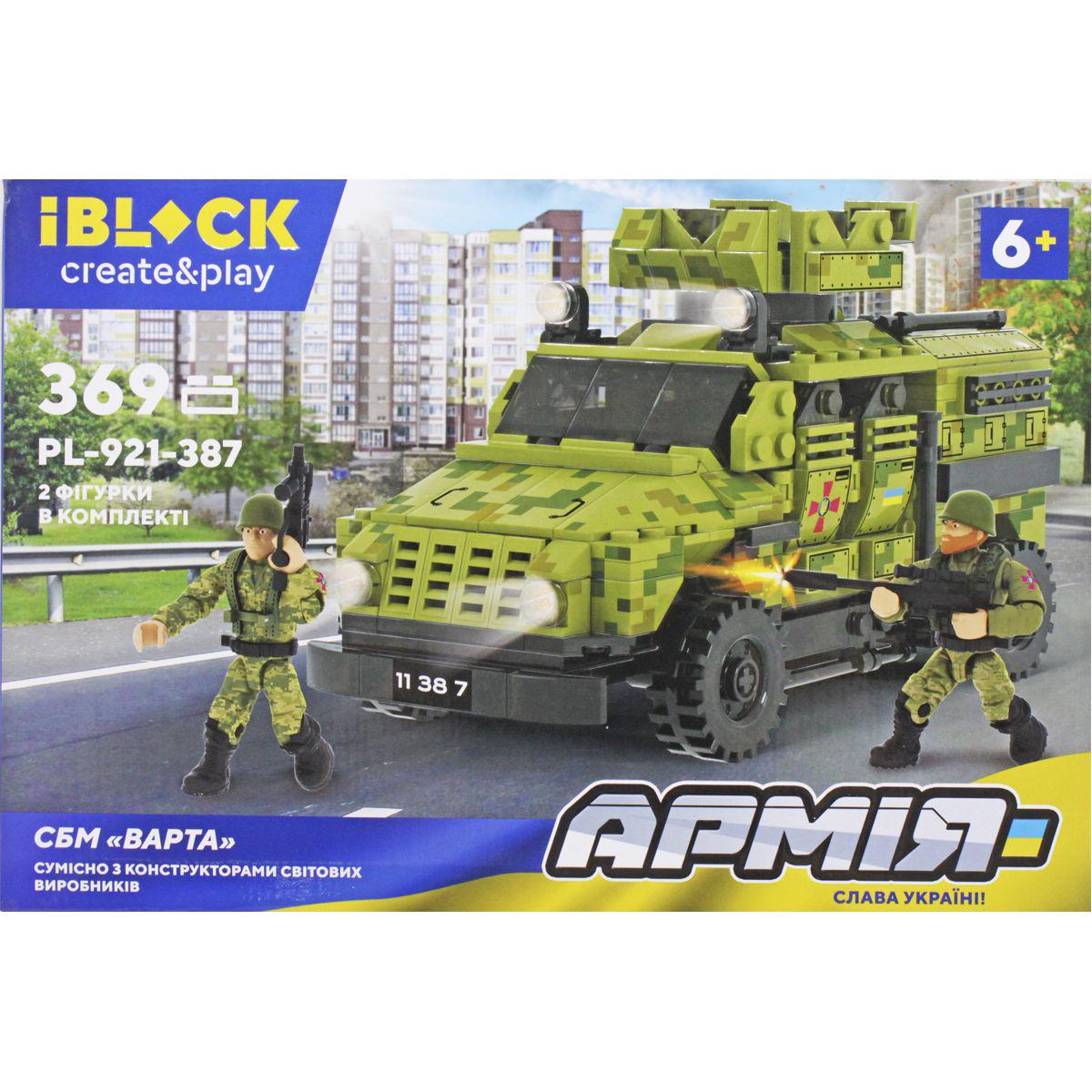 Конструктор Iblock Армія Стража 369 деталей (213965) Конструктор Iblock Армія Стража 369 деталей (213965)