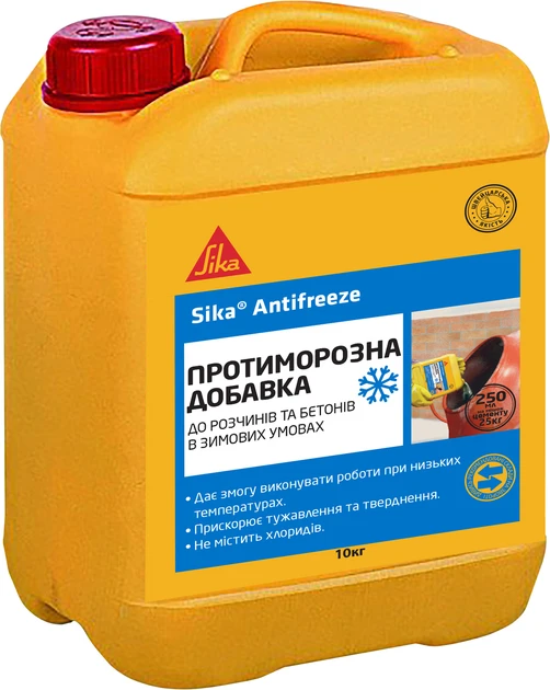 Добавка к бетону Sika Antifreeze противоморозная пластифицирующая 10 кг (2427086903)