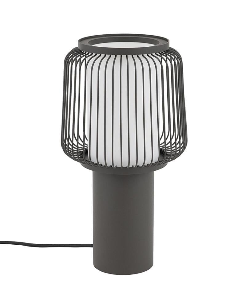 Настольная лампа Nowodvorski 12253 Nome E27 1x25W IP20 Темно-серый (36554723)