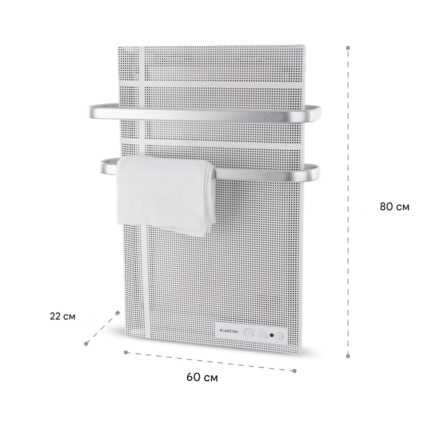 Инфракрасный обогреватель KLARSTEIN Hot Spot Wave 1000 Вт 5-32°C (10032994) - фото 10