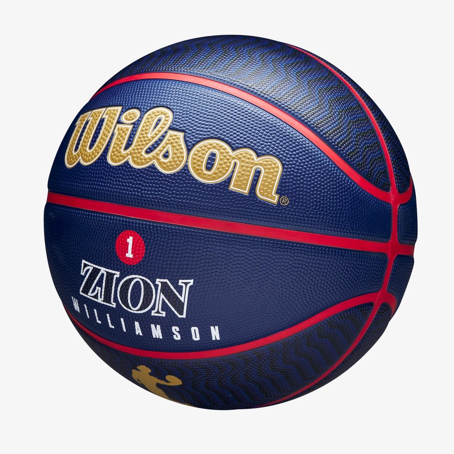 Баскетбольний м'яч Wilson NBA Player Icon Outdoor універсальний р. 7 (12211_102) - фото 4