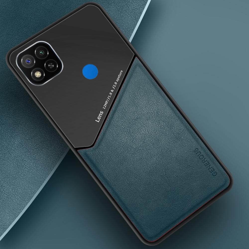 Комбинированный чехол Generous на Xiaomi Redmi 9C Green (20020-08)