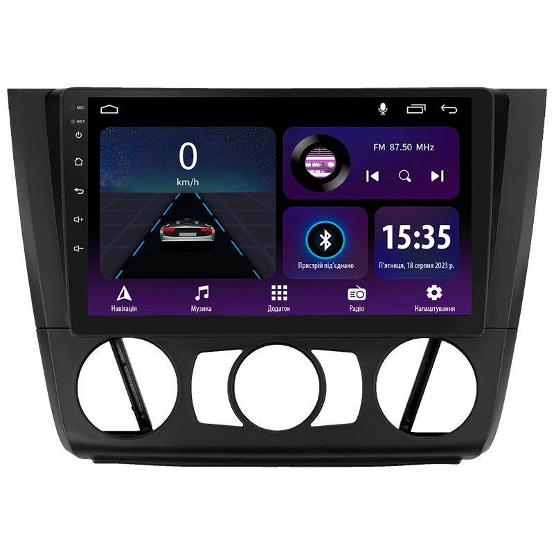 Магнітола штатна Sigma E9232 2/32 GB для BMW 1 E88/E82/E81/E87 2004-2011 р. F1 L2 9" (AR-82592)