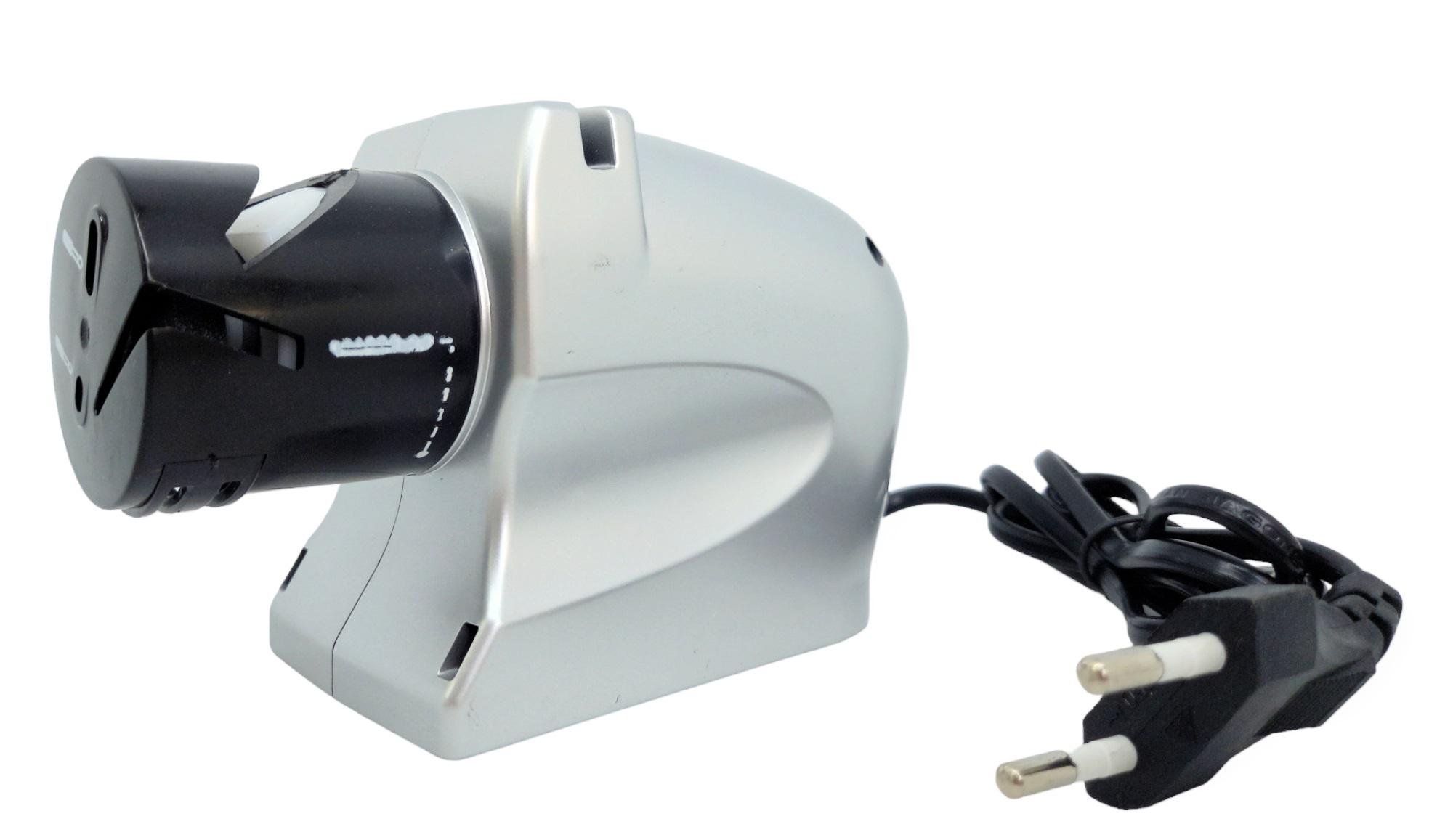 Точилка електрична для ножів/ножиць/викруток 2в1 з підставкою 6 напрямних - фото 2 Точилка електрична для ножів/ножиць/викруток 2в1 з підставкою 6 напрямних - фото 2