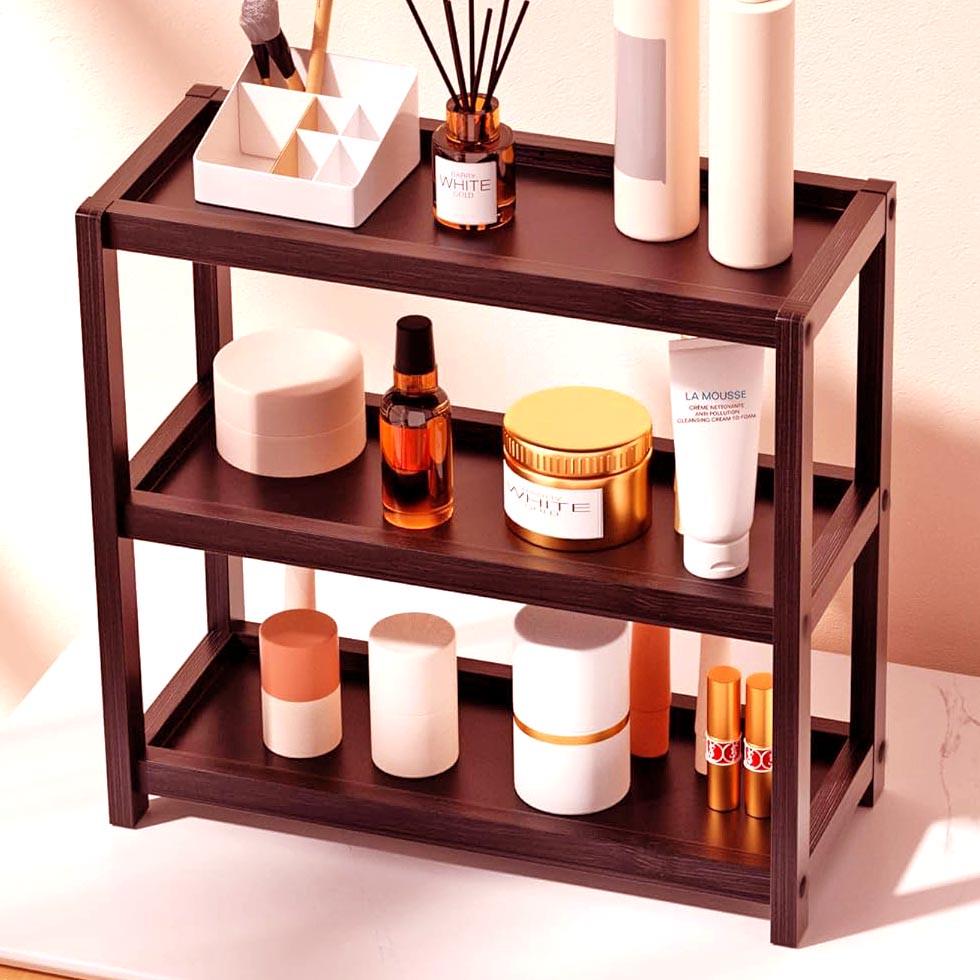 Полка для ванной настольная из дерева Маплан Конфи (ВНО-003913) Полка для ванной настольная из дерева Маплан Конфи (ВНО-003913)