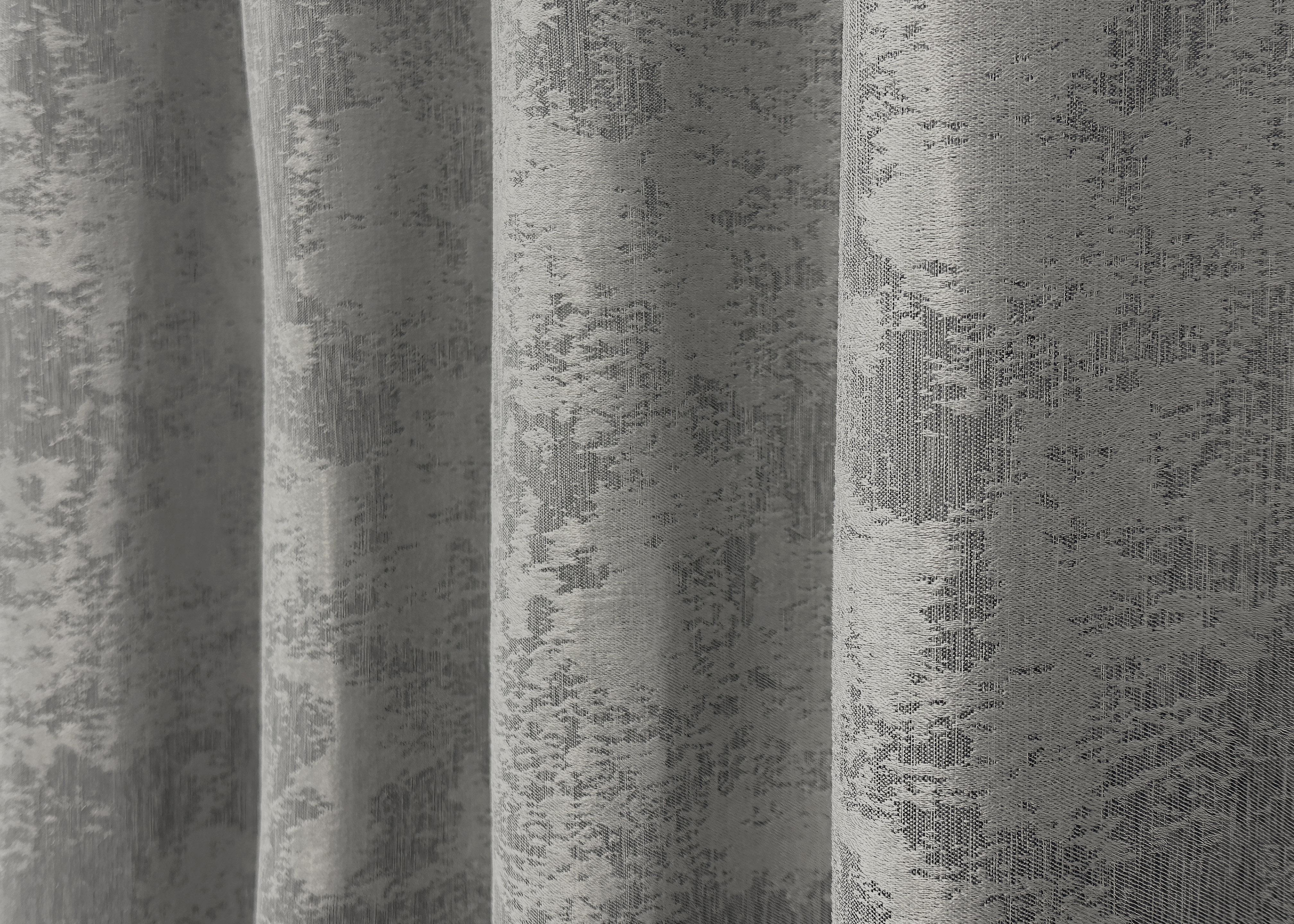 Комплект штор VR-Textil Sultan XO № 1125ш жаккард 100х280 см 2 шт. Серый (31-795) - фото 7