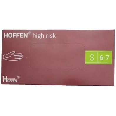 Рукавички латексні HOFFEN Hoff Medical High Risk S 14,5 г 50 шт. (19071059) - фото 2