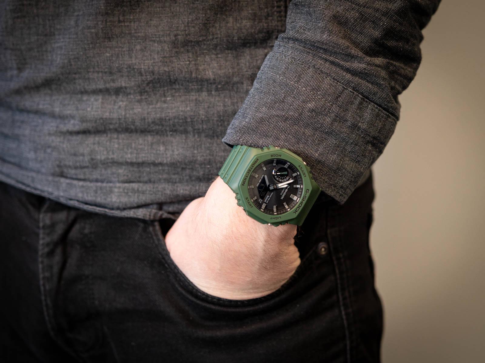 Часы Casio G-SHOCK GA-B2100-3AER (4873) - фото 3 Часы Casio G-SHOCK GA-B2100-3AER (4873) - фото 3