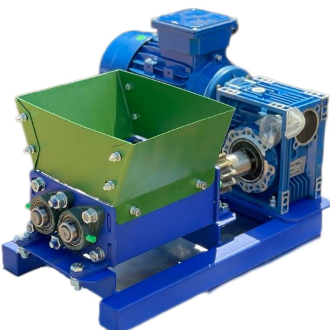 Дробилка механическая для промышленных отходов 100x150 мм 1,1 кВт Зеленый (493)