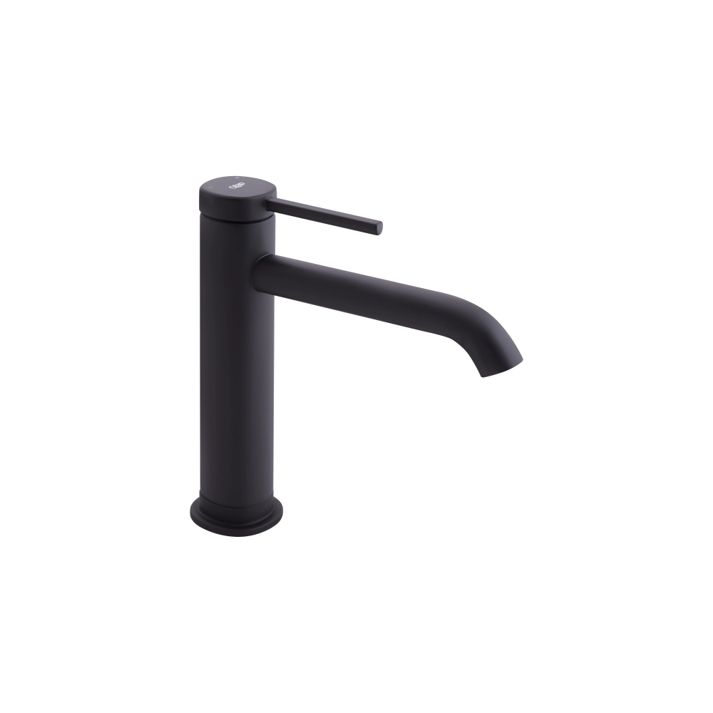 Змішувач для раковини Qtap Robin Black Matt (47546)