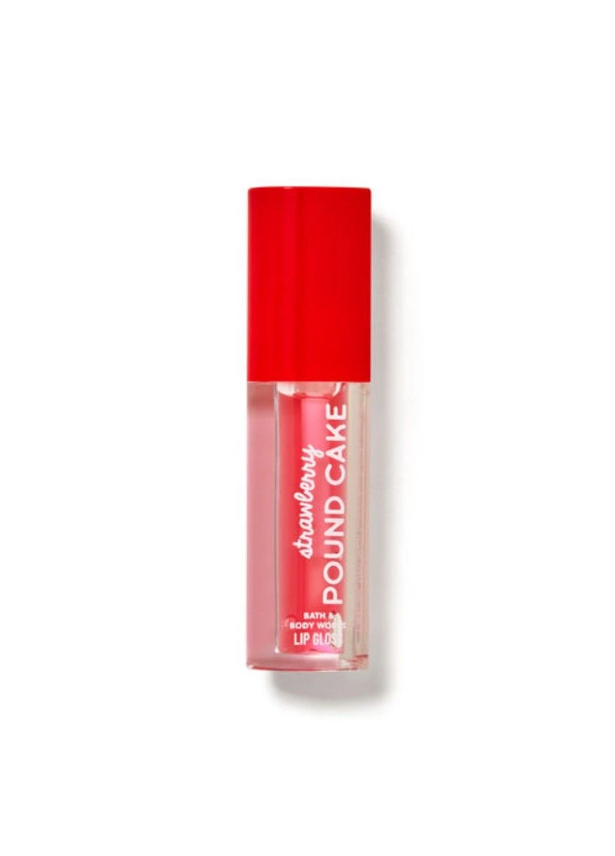 Блеск-масло для губ Bath and body works Strawberry Pound Cake Lip Gloss 3 мл (0667557560113)