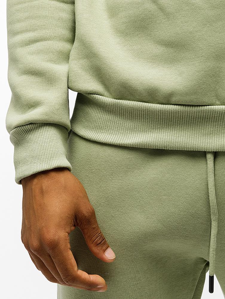 Свитшот мужской ЦБ-00222335 р. 52 Оливковый (SKT000914984) - фото 2 Свитшот мужской ЦБ-00222335 р. 52 Оливковый (SKT000914984) - фото 2