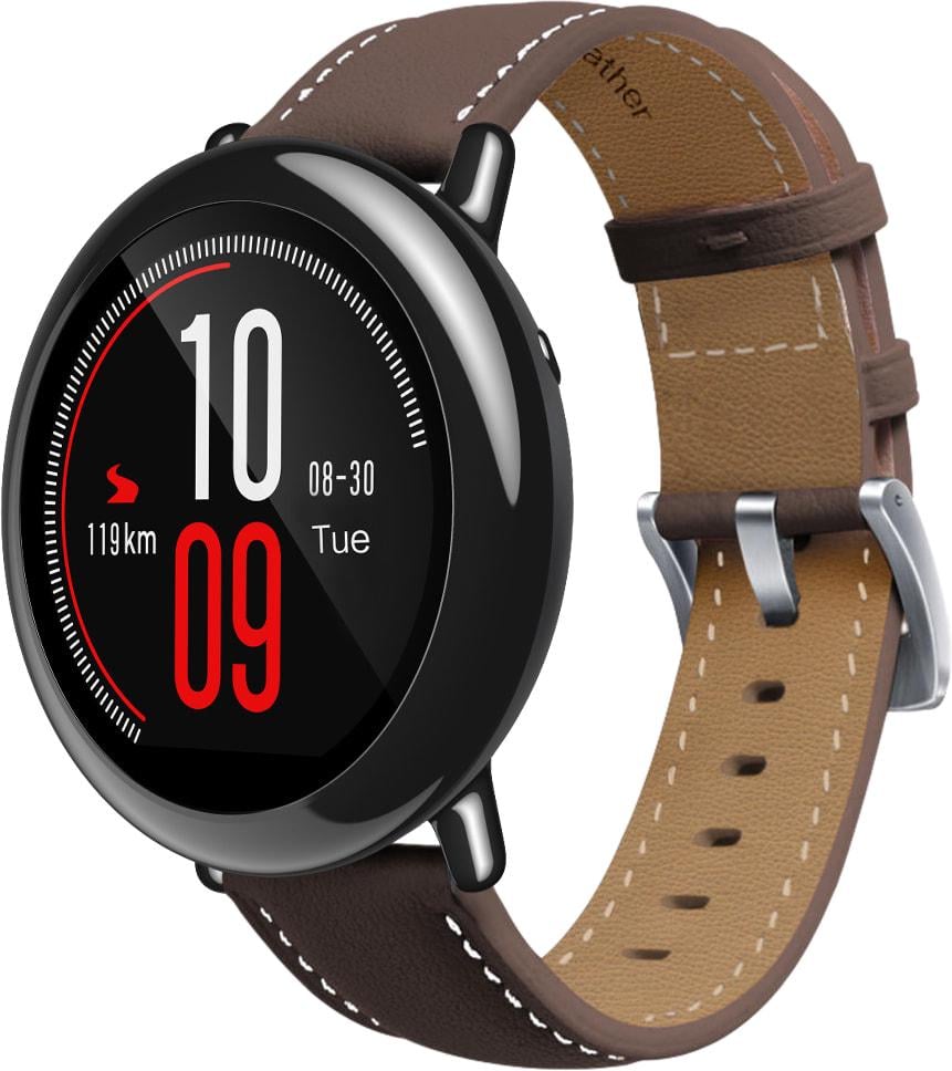 Ремешок кожаный Folsa для Amazfit Pace Dark Brown (31559-05)