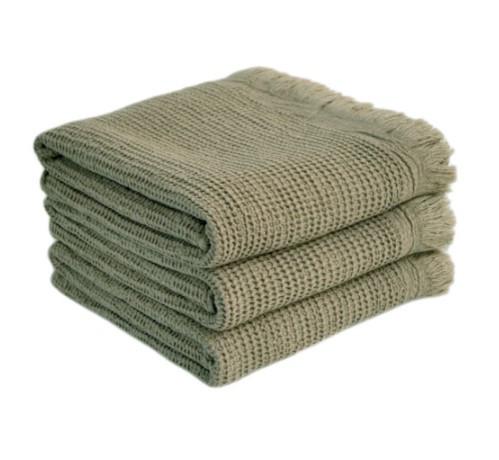 Набор полотенец Lotus Home Rius Olive Оливковый 30х50 3 шт. (28092018)