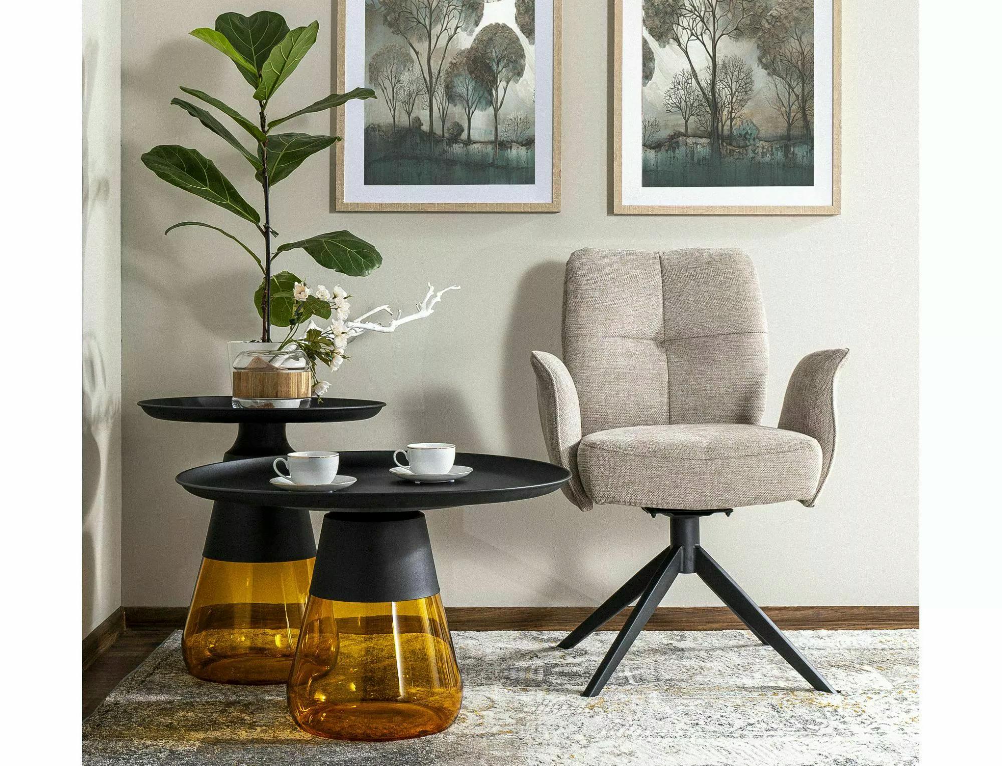 Журнальний столик Signal TIFFANY B 70 см Чорний/Помаранчевий (TIFFANYBCPFI70) - фото 2 Журнальний столик Signal TIFFANY B 70 см Чорний/Помаранчевий (TIFFANYBCPFI70) - фото 2