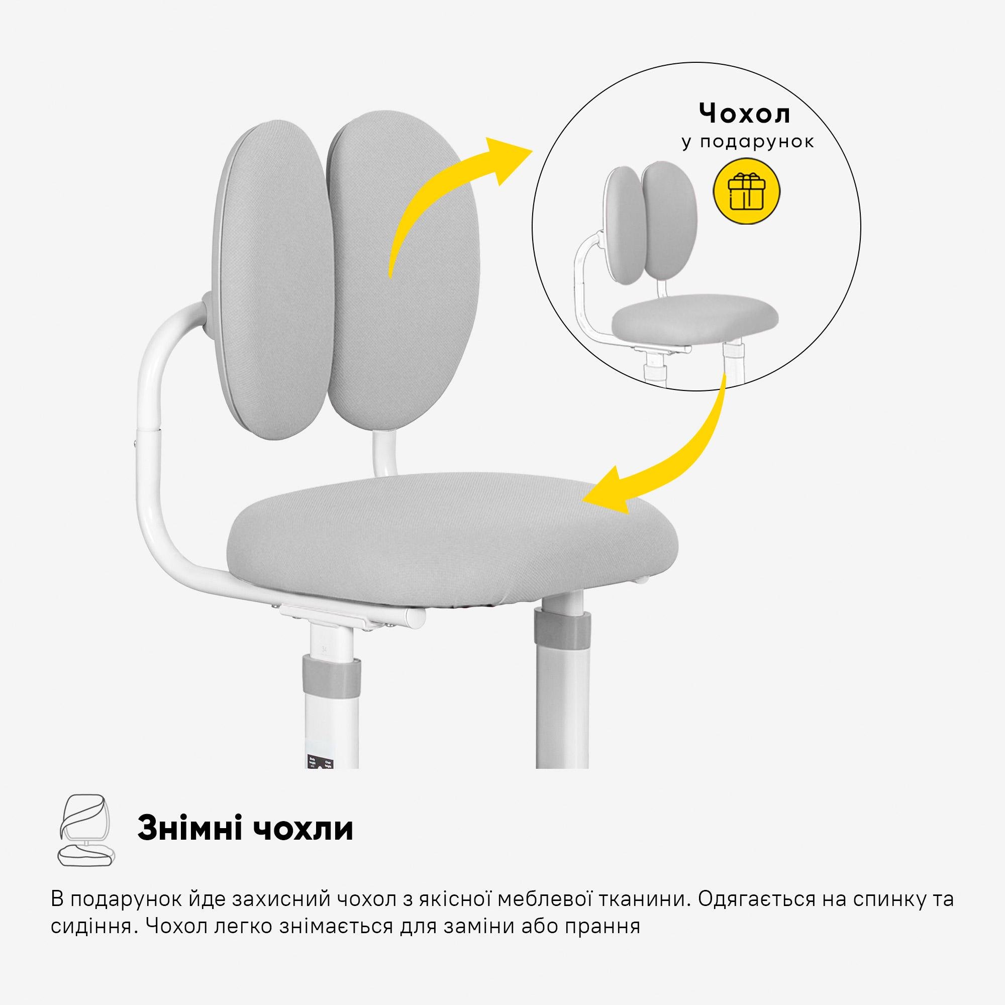 Комплект мебели Evo-Kids (стол+стул+полка+лампа) BD-20 G - фото 7