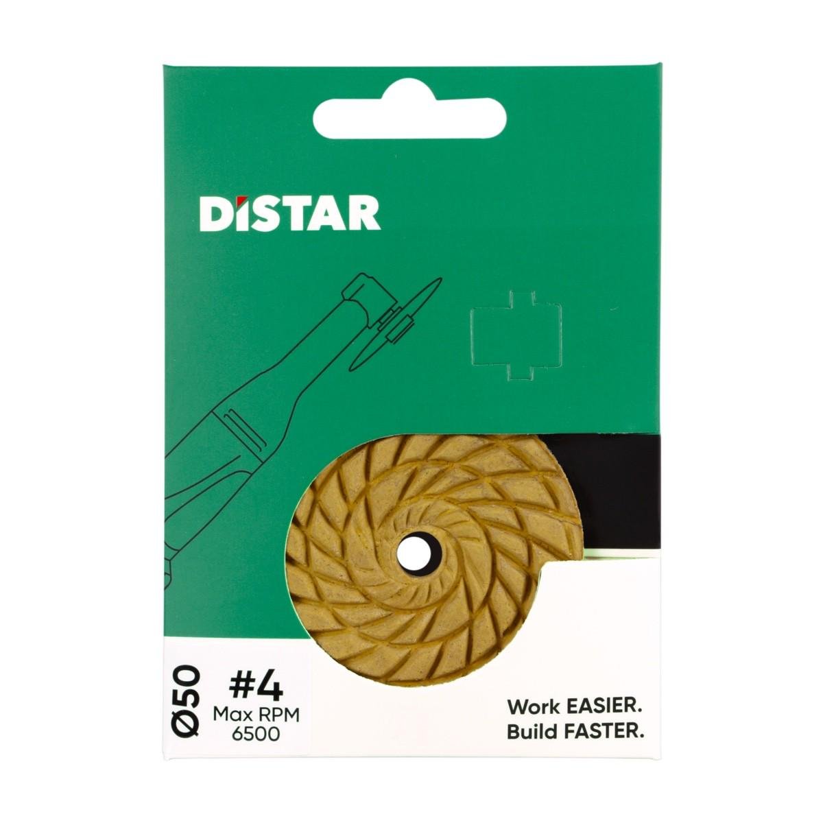 Круг полірувальний Distar 50x3x7 CoolPAD 4 для гравера алмазний черепашка (81419031095)