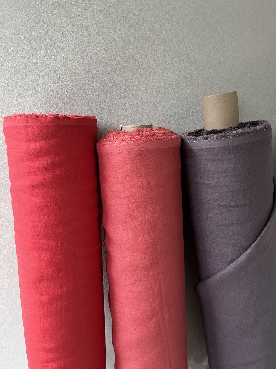 Ткань рубашечная LINEN PLUS льняная 143 см 1309 Красный - фото 5 Ткань рубашечная LINEN PLUS льняная 143 см 1309 Красный - фото 5