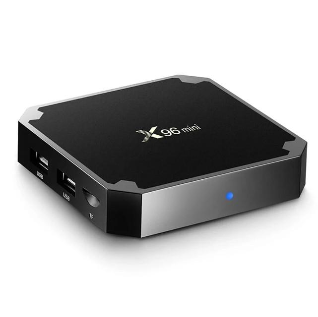 Android TV приставка Amlogic Смарт BOX X96 MINI 4-х S905W 2Gb RAM 16Gb ROM Wi-Fi Usb Черный