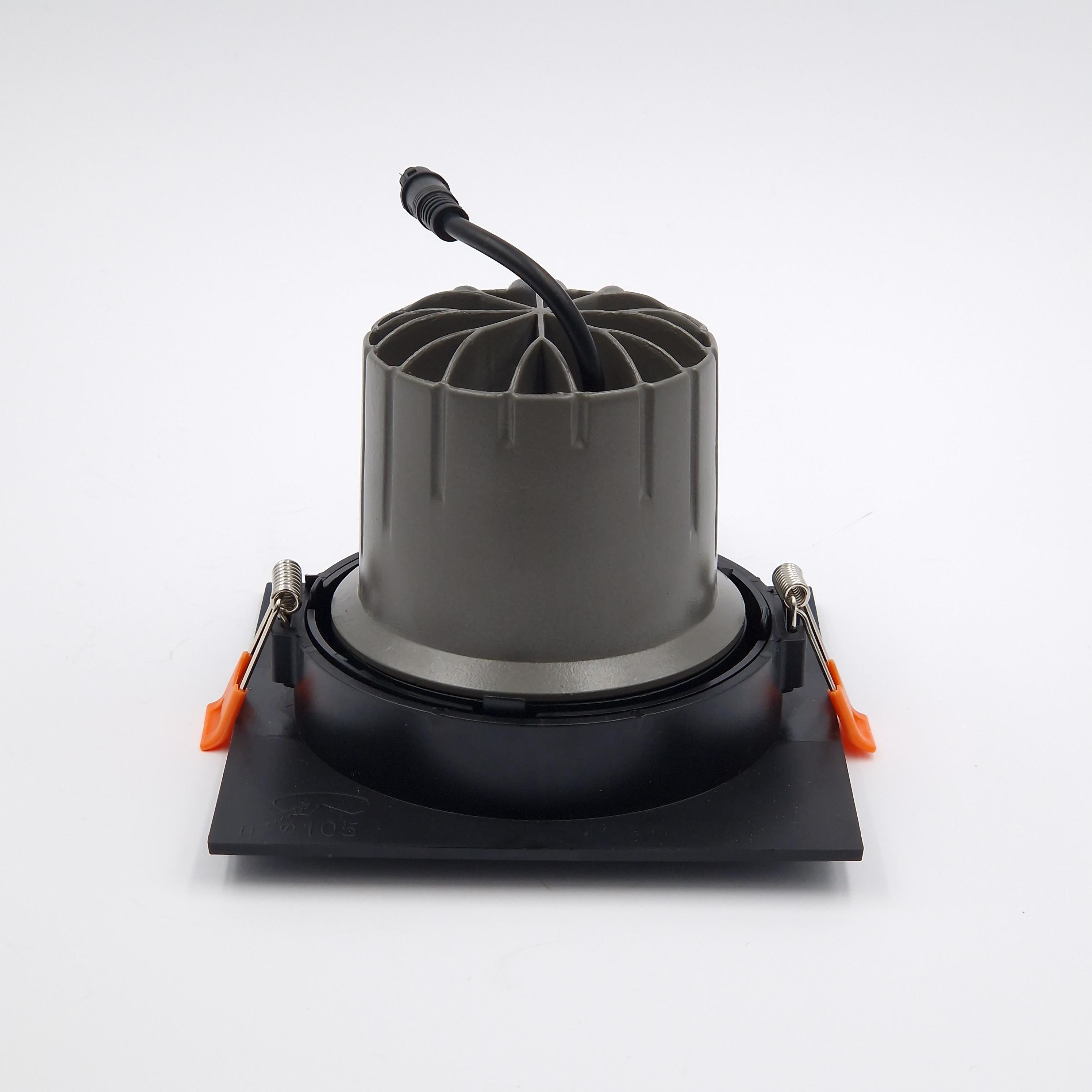 Светильник точечный врезной Light Club 12 Вт 3000 К Черный (WL-320-12-3-BK-S) - фото 5 Светильник точечный врезной Light Club 12 Вт 3000 К Черный (WL-320-12-3-BK-S) - фото 5