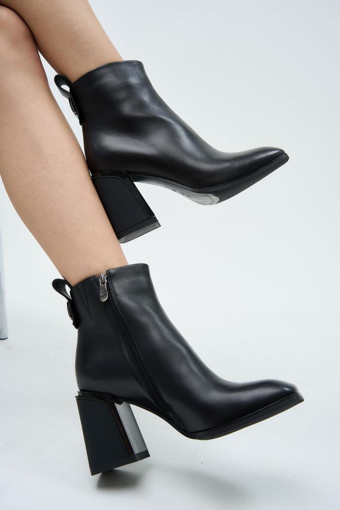 Ботильйони жіночі Fabio Monelli р. 38 Чорний (180670) - фото 3