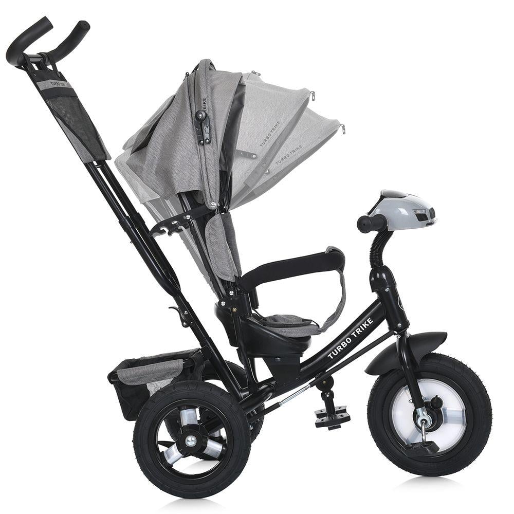 Дитячий велосипед триколісний Turbo Trike MT 1006 гумові колеса Сірий (723274572) - фото 3 Дитячий велосипед триколісний Turbo Trike MT 1006 гумові колеса Сірий (723274572) - фото 3