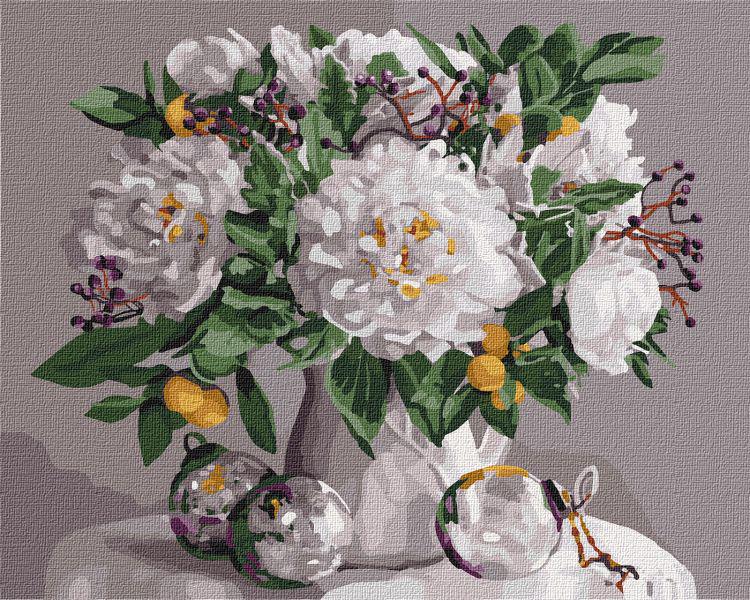 Картина по номерам Ароматные пионы