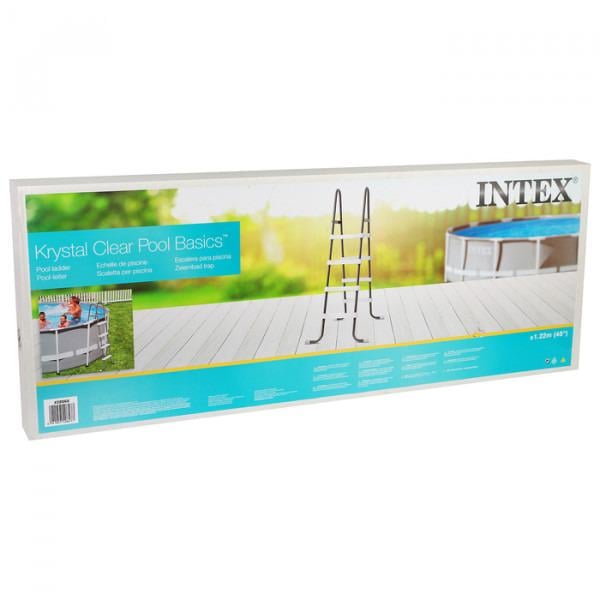 Лестница для бассейна Intex 28066 122 см 150 кг - фото 6