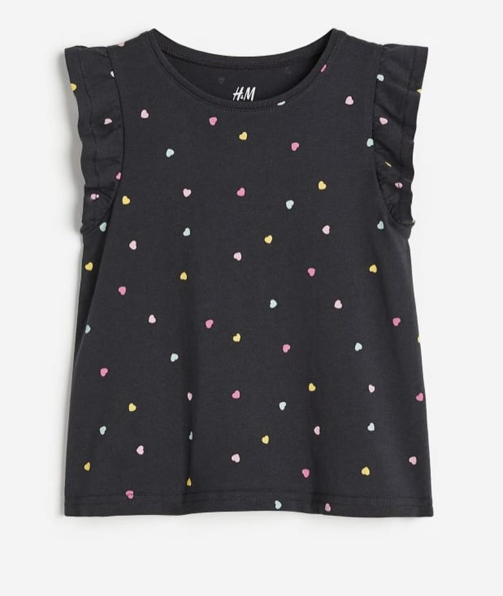 Футболка дитяча H&M 134-140 см Чорний (80888)