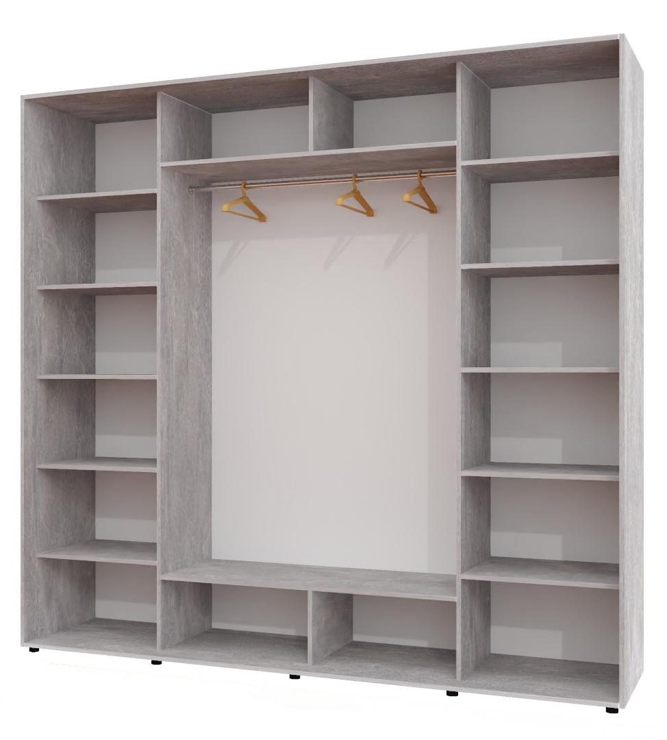 Корпус шкафа-купе Алекса ШК-05 250х60х240 см Индастриал Корпус шкафа-купе Алекса ШК-05 250х60х240 см Индастриал