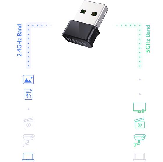 Адаптер Wi-Fi D-Link DWA-181 AC1300 USB (ERC-DWA-181) - фото 7