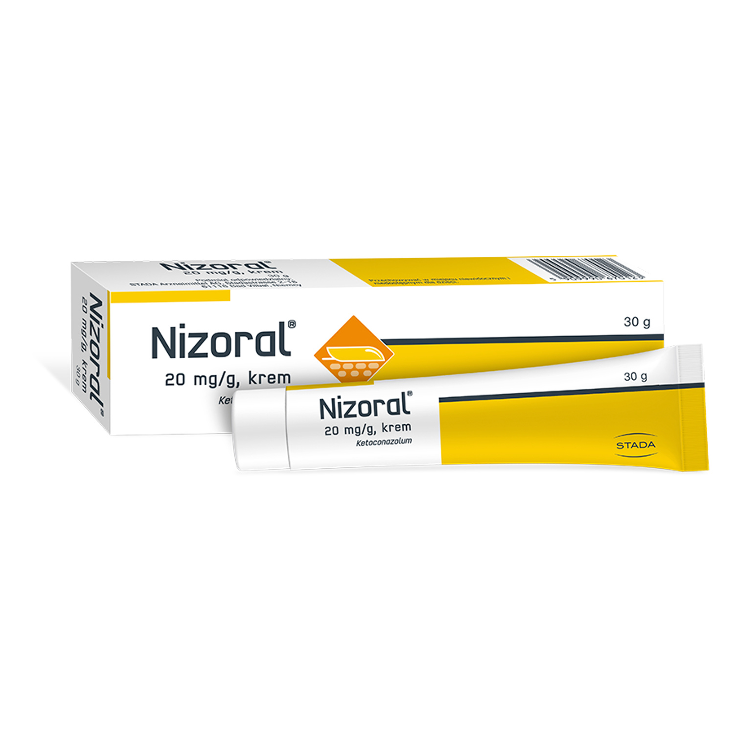 Крем от микозов кожи Nizoral 2% с кетоконазолом 20 мг/г 30 г (34617600)