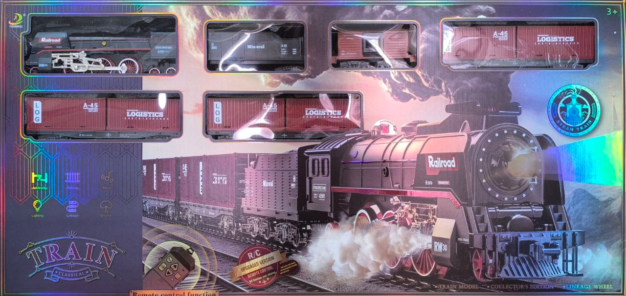 Детская железная дорога на радиоуправлении 830 см (9077B)