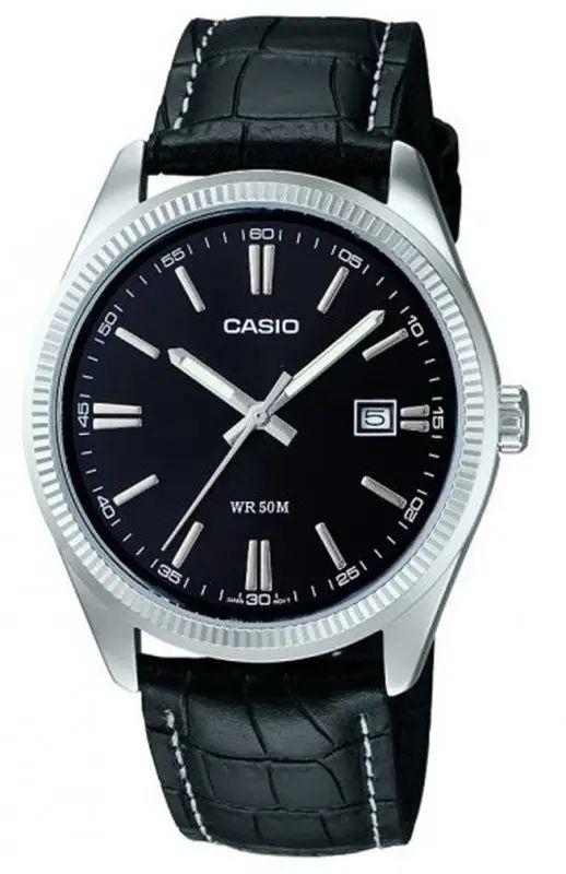 Наручные часы мужские Casio MTP-1302L-1A1VDF d 39 мм Черные (2539448755)