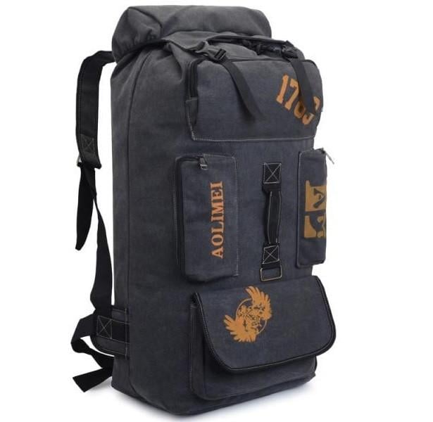 Туристичний рюкзак XF1066 100 л, чорний