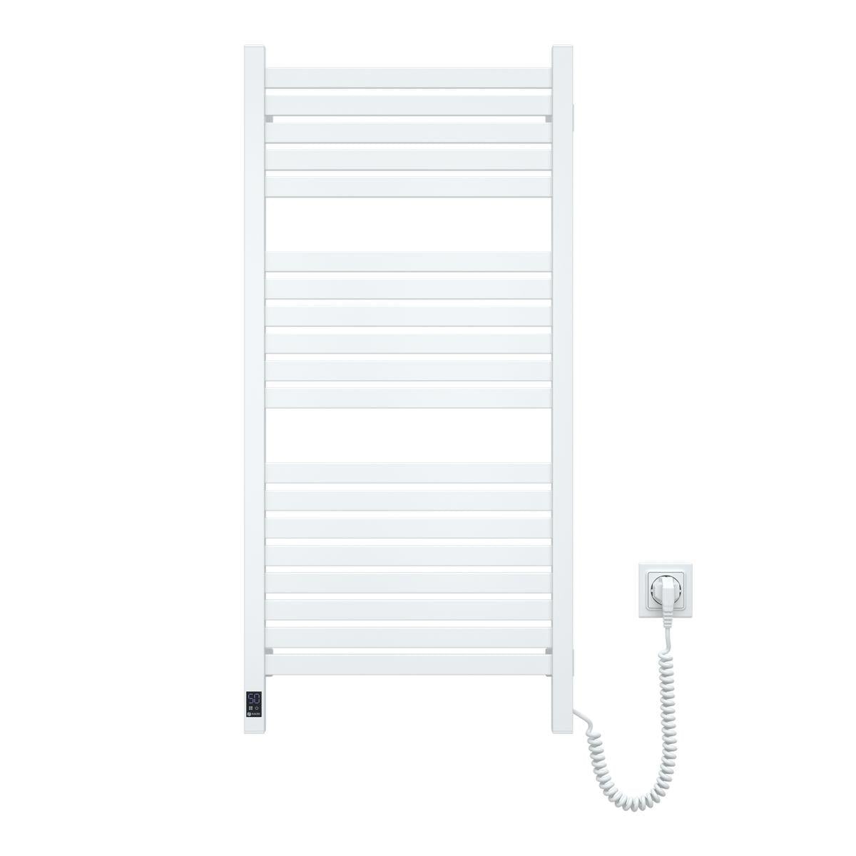 Электрический полотенцесушитель NAVIN Авангард X 480х1000 Sensor с WI-FI правосторонний, белый