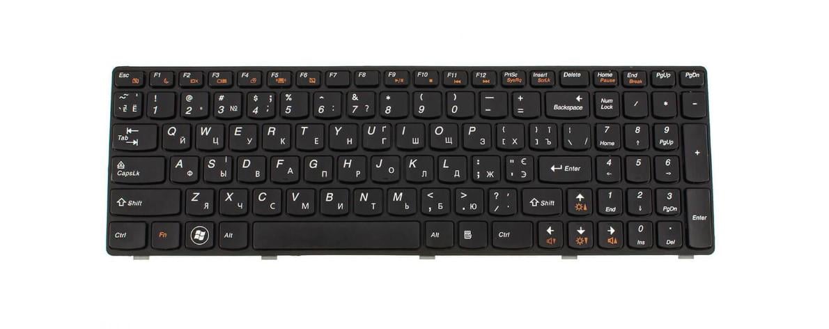 Клавиатура для ноутбука Lenovo IdeaPad G770 (25-011680)