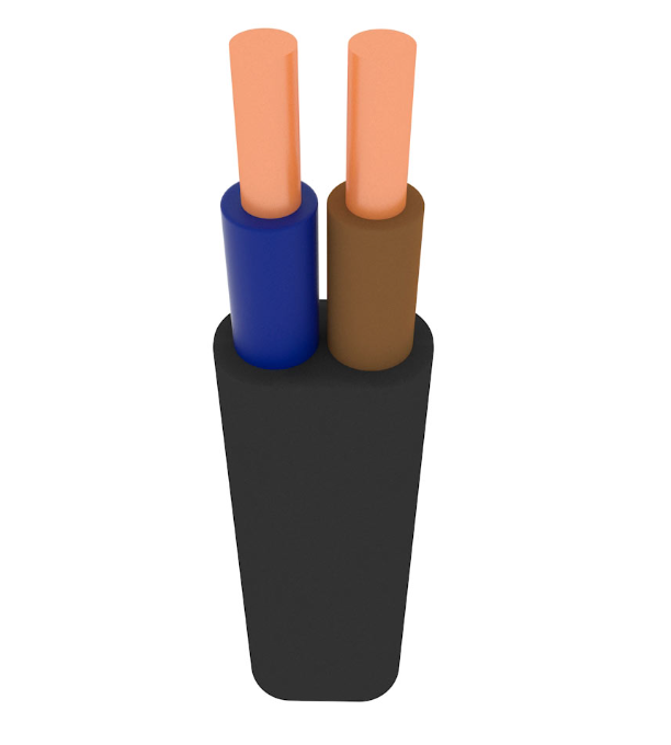 Кабель ВВГ-ПНГД 2х2,5 ЗЗКМ