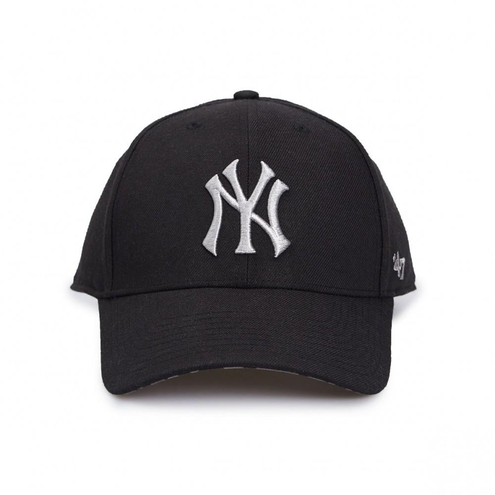 Кепка 47 Brand NEW YORK YANKEES TREMOR CAMO Черный (OSFM B-TRCMU17WBP-BK)