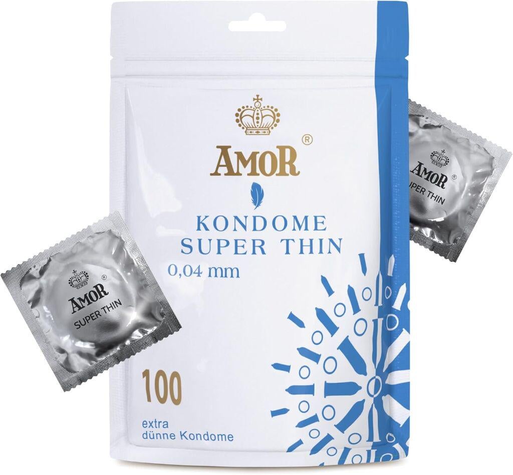 Презервативы Amor Super Thin супер тонкие 100 шт. (8115060242) Презервативы Amor Super Thin супер тонкие 100 шт. (8115060242)