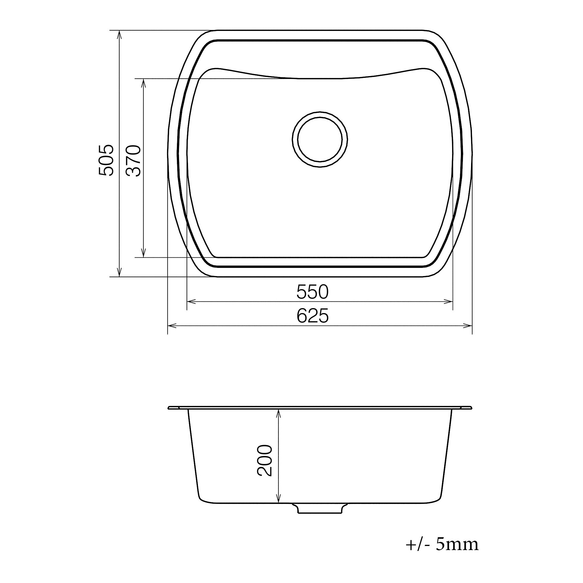 Мийка для кухні Vankor Norton Nmp 01.63 Gray з сифоном (351630) - фото 4