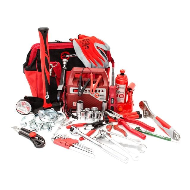 Набор инструментов для автомобиля Intertool BX-1002 Авто-помощник (10380238)