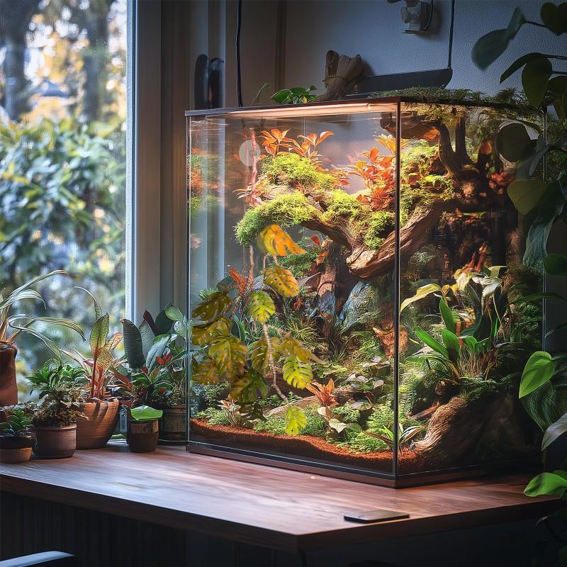 Искусственное растение манстера подвесная Terrario 70 см (TR-334) - фото 2 Искусственное растение манстера подвесная Terrario 70 см (TR-334) - фото 2